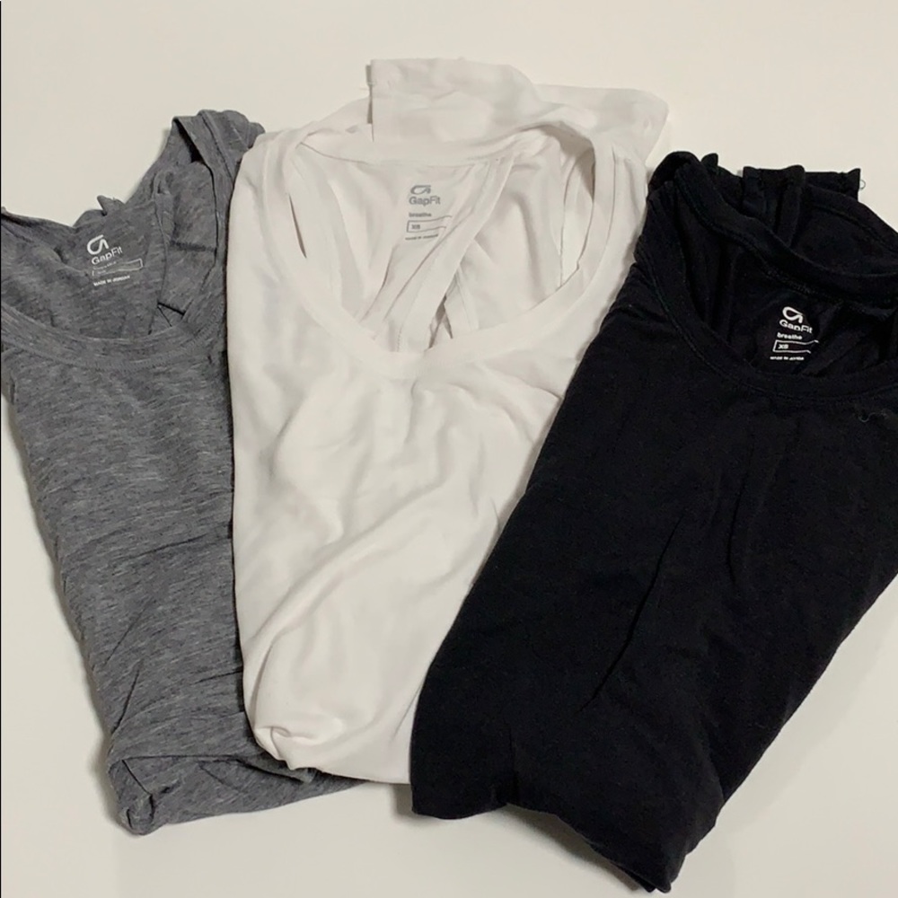 GapFit workout tanks, set of 3, size XS